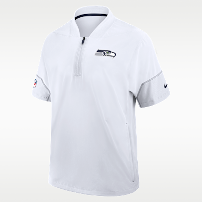 Seattle Seahawks Sideline Coach Men's Nike NFL 1/2-Zip Short